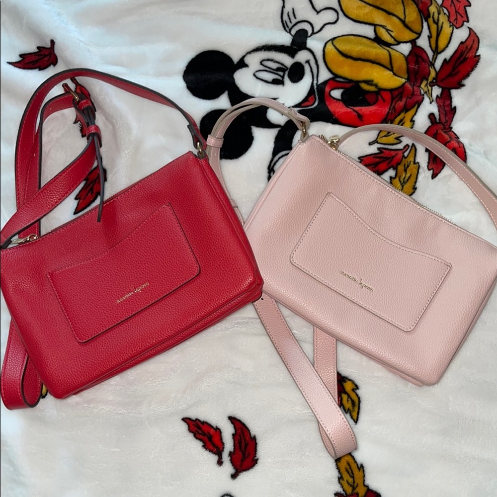 Nanette Lepore Red and Pink Crossbody Bags